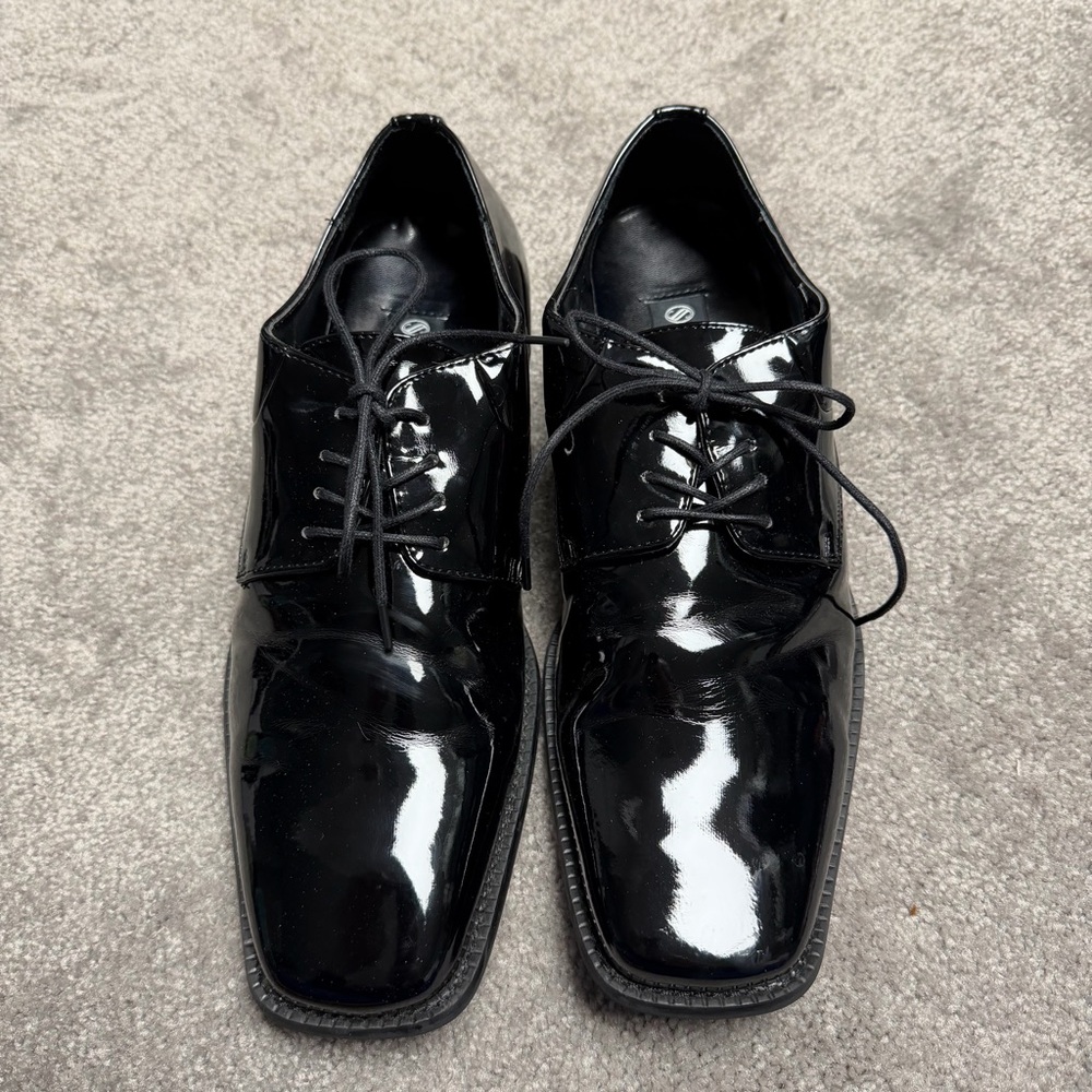 Stafford Essentials Tuxedo Shoes, 10.5 size